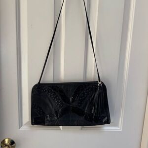 Stegio For Trotting Black Shoulder Bag